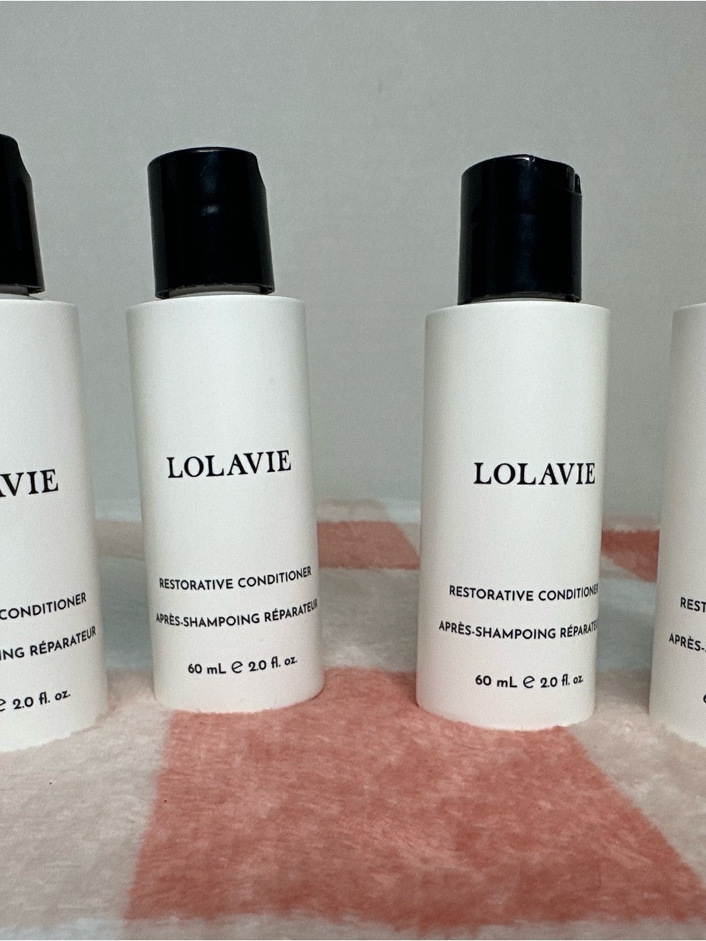 LOLAVIE Restorative Conditioner - White 4 travel size 2.0fl oz